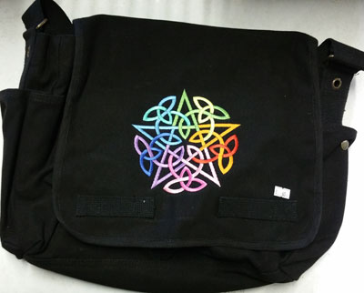 (image for) Rainbow Star Messenger Bag