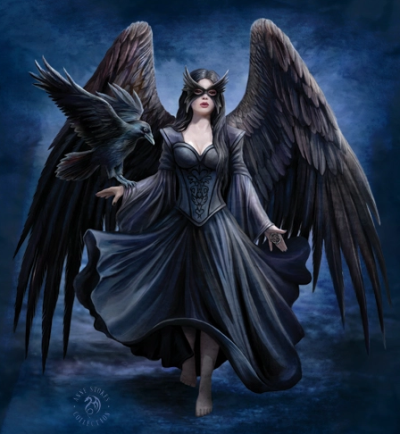 (image for) Raven by Anne Stokes T-Shirt