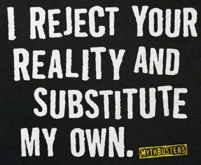 (image for) I Reject Your Reality Mythbusters T-Shirt