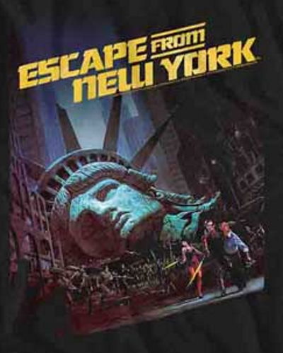 (image for) Run Poster 2 Statue of Liberty Escape NY T-Shirt