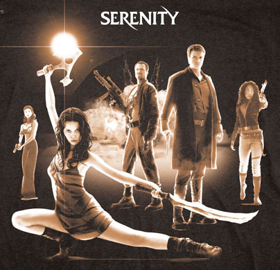 (image for) Serenity Movie Poster Shirt