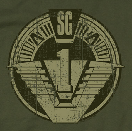 (image for) SG1 Distressed T-Shirt