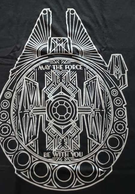 (image for) Millenium Falcon Noir T-Shirt
