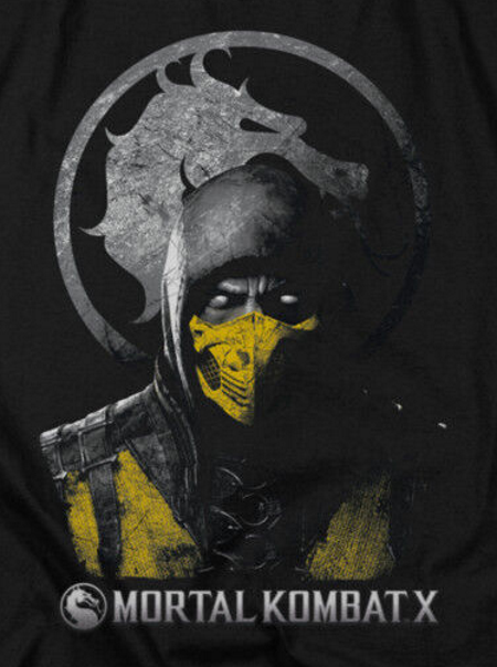 (image for) Mortal Kombat Scorpion Bust T-Shirt