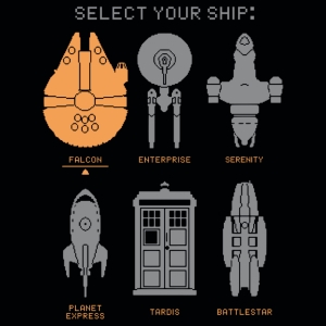 (image for) Select Your Ship T-Shirt