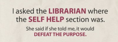 (image for) Librarian Self-Help T-Shirt