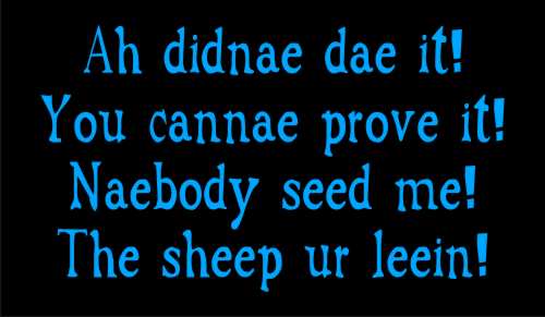 (image for) Sheep Lie Shirt