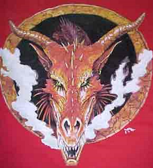 (image for) Smoking Dragon T-Shirt