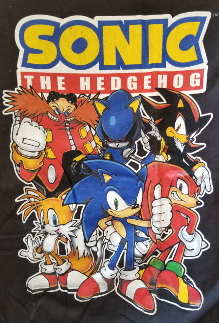 (image for) Sonic the Hedgehog Characters T-Shirt
