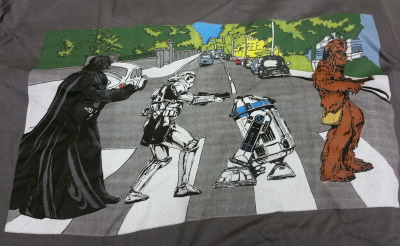 (image for) Star Wars Crossing (Abbey Road Parody) T-Shirt