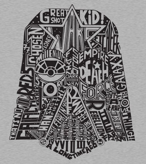 (image for) Star Wars Words T-Shirt