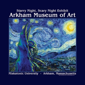 (image for) Starry Night, Scary Night Cthulhu T-Shirt