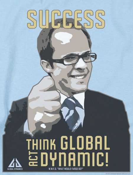 (image for) Success General Dynamics Fargo Poster T-Shirt
