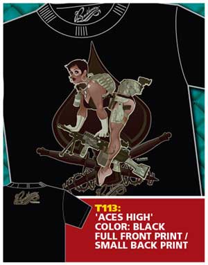 (image for) Aces High Pinup Shirt