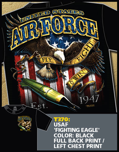(image for) Air Force Fighting Eagle Shirt