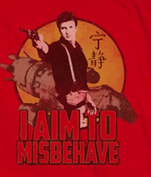 (image for) I Aim to Misbehave Captain Mal T-Shirt