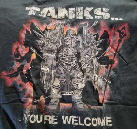 (image for) Tanks... You're Welcome World of Warcraft T-Shirt