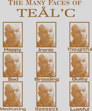 (image for) Many Faces of Teal'C
