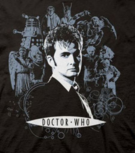 (image for) David Tennant Dr Who Collage T-Shirt