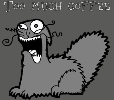 (image for) Too Much Coffee Two Lumps T-Shirt