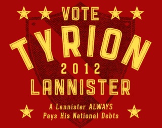 (image for) Vote Tyrion 2012 T-Shirt