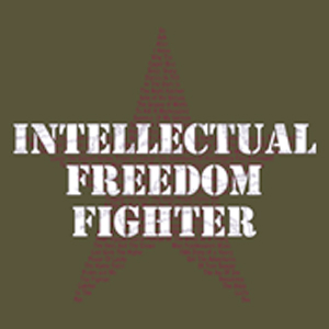 (image for) Intellectual Freedom Fighter T-Shirt - Click Image to Close