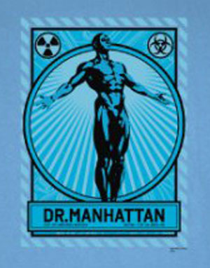 (image for) Dr Manhattan Watchmen Shirt