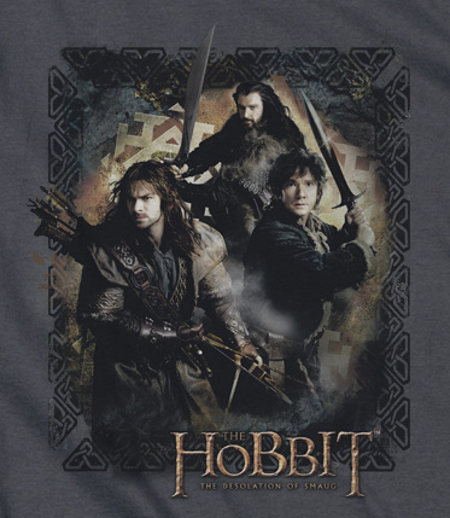 (image for) Weapons Drawn Hobbit T-Shirt