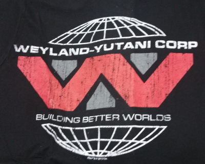 (image for) Weyland Yutani Logo T-Shirt - Click Image to Close