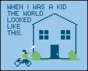 (image for) When I was a Kid the World Looked Like This T-Shirt
