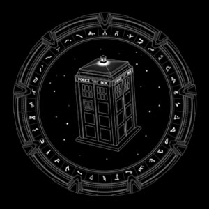 (image for) Time Space Paradox Whogate T-Shirt