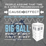 (image for) Wibbly Wobbly Timey Wimey T-Shirt