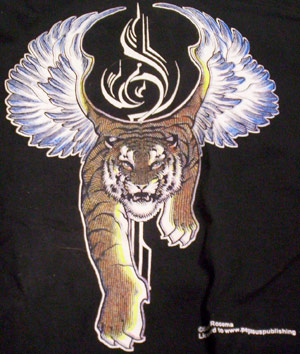 (image for) Winged Tribal Tiger Shirt