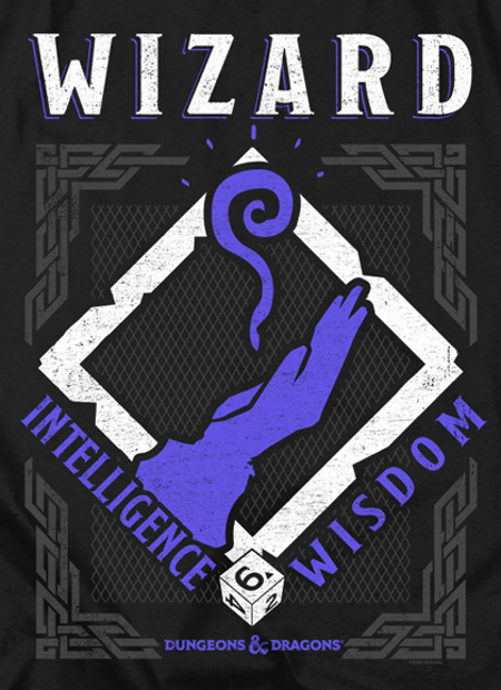 (image for) D&D™ Wizard Class T-Shirt