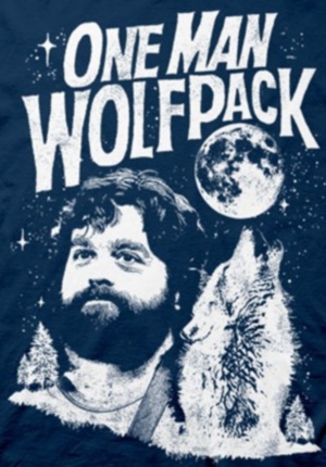 (image for) One Man Wolfpack Hangover T-Shirt