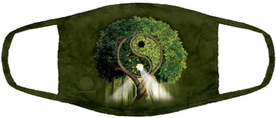 (image for) Yin/Yang Tree FaceMask