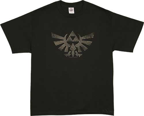 (image for) Zelda Twilight Princess Triforce Shirt
