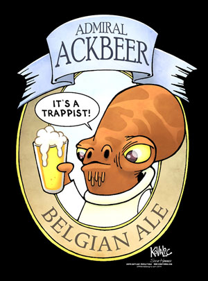 (image for) Admiral Ackbeer T-Shirt - Click Image to Close