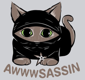 (image for) Awwsassin T-Shirt - Click Image to Close