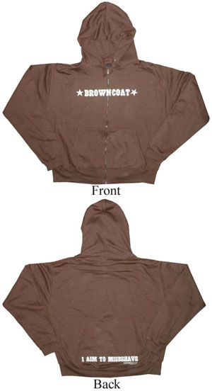 (image for) Browncoat Hoody - Click Image to Close