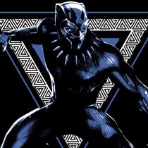 (image for) Black Panther Triangle T-Shirt