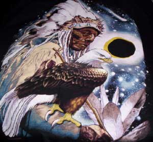 (image for) Eagle-Indian Eclipse T Shirt