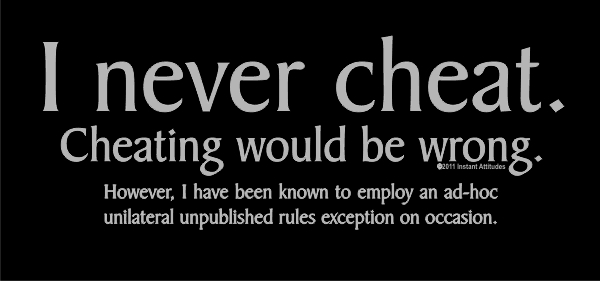 (image for) I Never Cheat Shirt