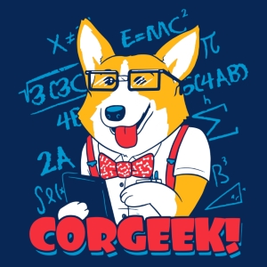 (image for) Corgeek T-Shirt - Click Image to Close