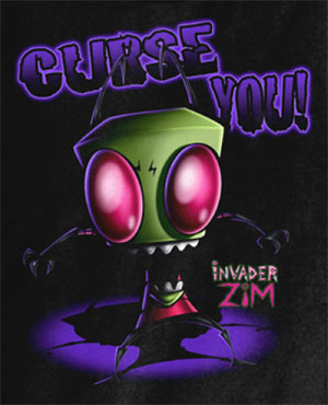 (image for) Invader Zim Curse You Shirt