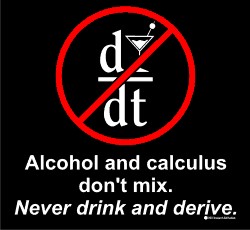 (image for) Never Drink and Derive T-Shirt