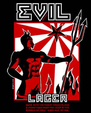 (image for) Evil Lager Shirt - Click Image to Close