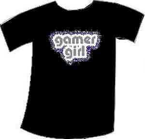 (image for) Gamer Girl T-Shirt - Click Image to Close