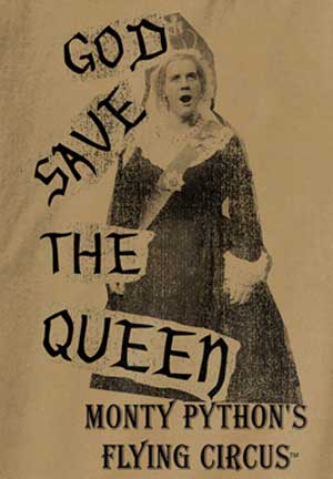 (image for) God Save the Queen Monty Python Shirt