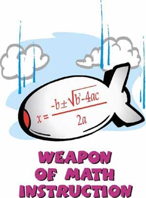 (image for) Weapon of Math Instruction Shirt